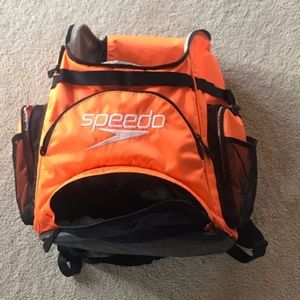 Speedo swim backpack orange